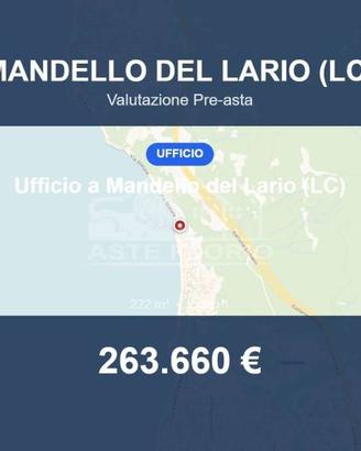 Immobile in asta di 222 m² a Mandello del Lario