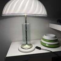 Lampada da tavolo xl in vetro  swils