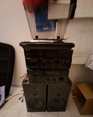 Impianto stereo PIONEER  vintage completo