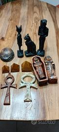 lotto statuette egiziane