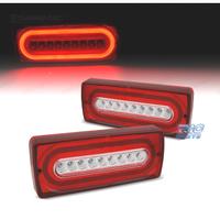 FANALI PER MERCEDES CLASSE G W463 LED ROSSO CROMAT