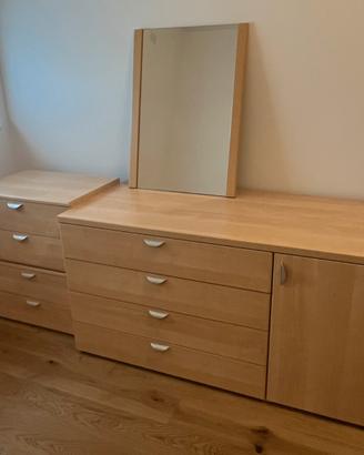 Cameretta, comodini, armadio