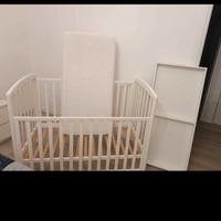 Lettino e materasso Giordani