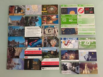 Carte telefoniche dal mondo