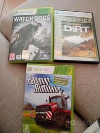3 videogiochi Xbox 360 