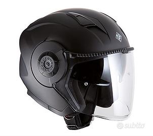 Casco jet Tucano Urbano S nero opaco