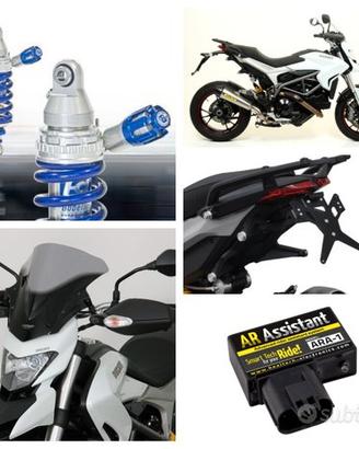 Ducati Hypermotard accessori scarico mono freni