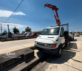 IVECO T. DAILY 65C15 RIBALTABILE TRIL + GRU DIETRO