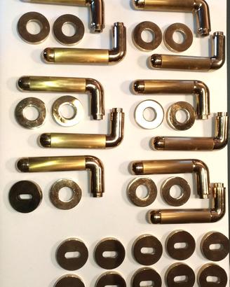Maniglie Olivari ottone satinato