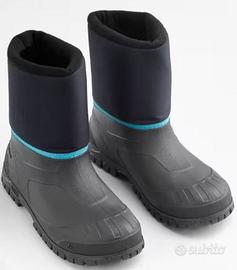 Doposci trekking bambino SH100 blu QUECHUA 26/27