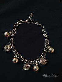 bracciale argenteo
