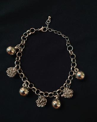 bracciale argenteo