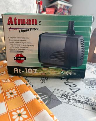 Filtro acqua per acquario