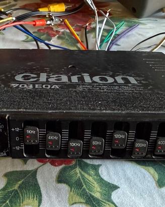 AMPLIFICATORE EQUALIZZATORE A 7 BANDE CLARION 701E
