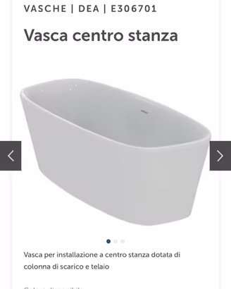 Vasca da bagno Freestanding