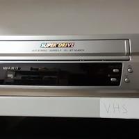 LETTORE VHS VIDEOREGISTRATORE PANASONIC HIFI + TEL