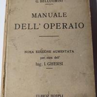 Manuale dell' Operaio - Hoepli - 1925