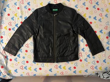 Giubbino in ecopelle benetton