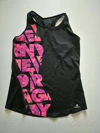 Canotta sportiva Domyos donna fitness/ palestra 