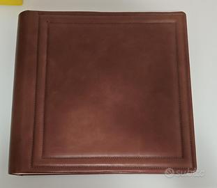 Album foto matrimonio in pelle fatto a mano.