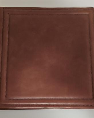 Album foto matrimonio in pelle fatto a mano.