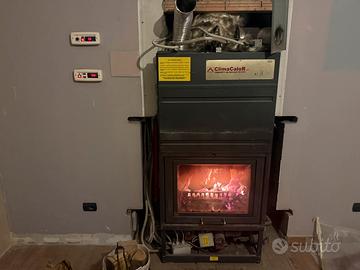 Termocamino Idro plus ClimaCalor