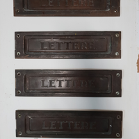 Placche buca lettere