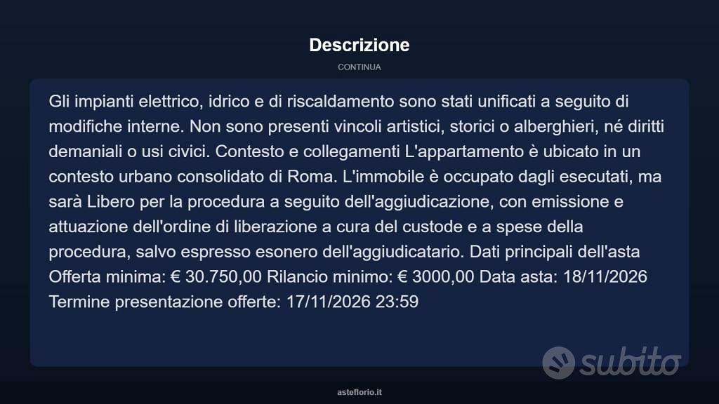Appartamento – Roma, Giardinetti, Torrenova - Vista 5