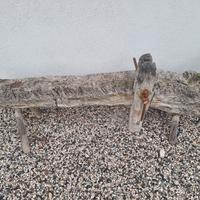 Antica morsa in legno anni:1700 originale in noce