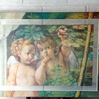 Quadro con cornice dipinta a mano Giggini Varese,