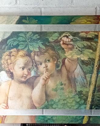 Quadro con cornice dipinta a mano Giggini Varese,