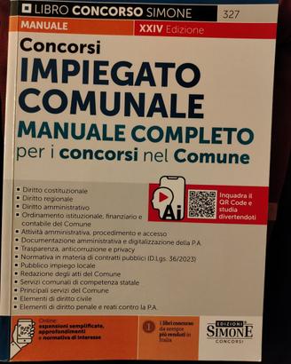 Manuale concorso impiegato comunale
