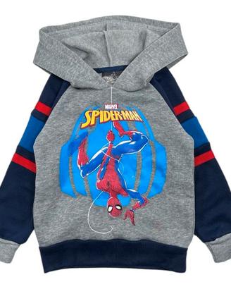 Felpa invernale Spiderman bambino varie taglie