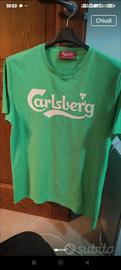 Tee Shirt uomo Carlsberg verde brillante 