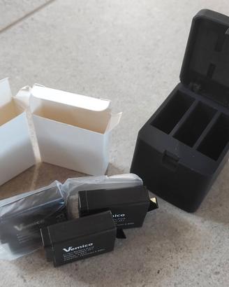 Batterie e caricabatterie compatibile GoPro 7-6-5