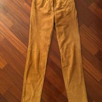 Pantaloni in camoscio Ermsnno Daelli
