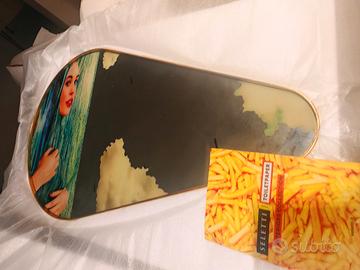 Mirror Gold Frame Pear Sea Girl

