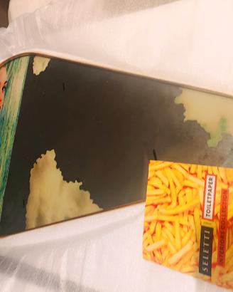 Mirror Gold Frame Pear Sea Girl

