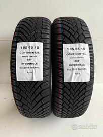 2 gomme 185 65 15 continental a1353