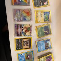 Lotto carte pokemon