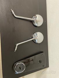 Specchi originali vespa più baffo per portapacchi