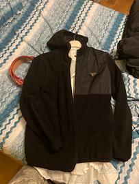 felpa prada nera taglia m