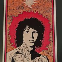 Poster Jim Morrison The Doors Psychedelic Vintage