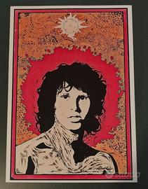 Poster Jim Morrison The Doors Psychedelic Vintage