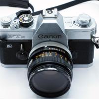 Canon Ftb Ql con ottica originale