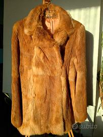 pelliccia vera di coniglio