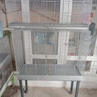 gabbia da 90 con carrello 