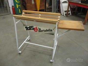 Carrellino per supporto mortadella/porchetta