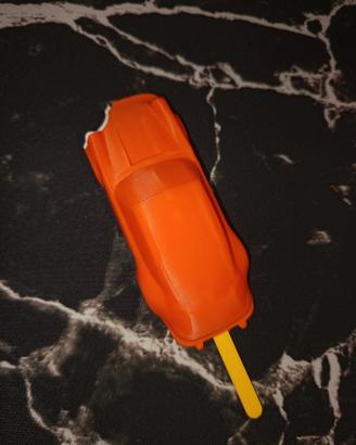 Ghiacciolo ispirato a Porsche in Pla 