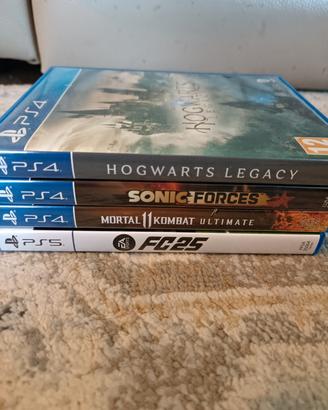 PS4 -  4 giochi in blocco